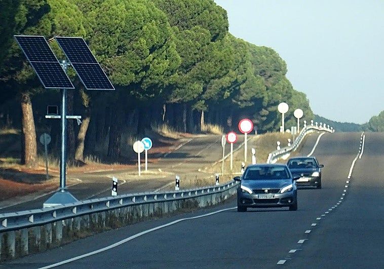 Un nuevo radar controlará el tráfico en la N-122 y el de Puente Duero será reparado para su «próximo» funcionamiento